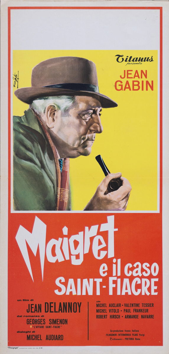 Maigret e il caso Saint Fiacre - Locandina 1