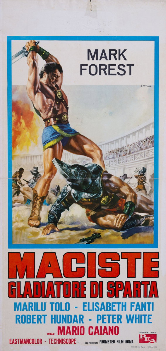 Maciste, gladiatore di Sparta - Locandina 2
