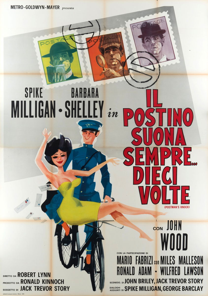 Il postino suona sempre... 10 volte - Manifesto 1