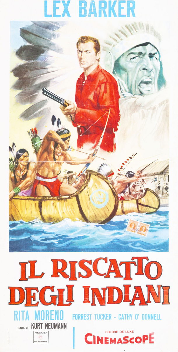 Il riscatto degli indiani - Locandina 1