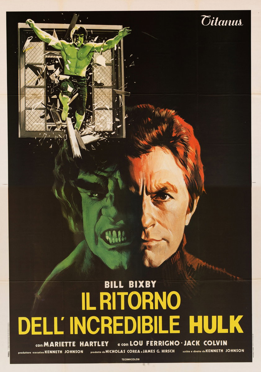 Manifesto 2 per il film L'incredibile Hulk: Sposato (1980)