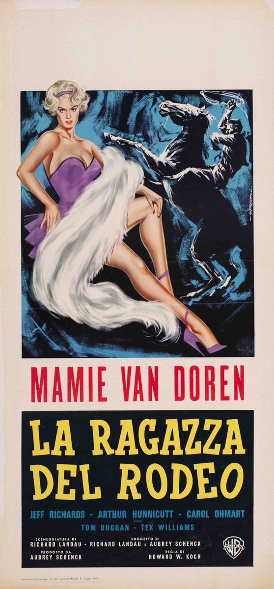 La ragazza del rodeo - Locandina 1