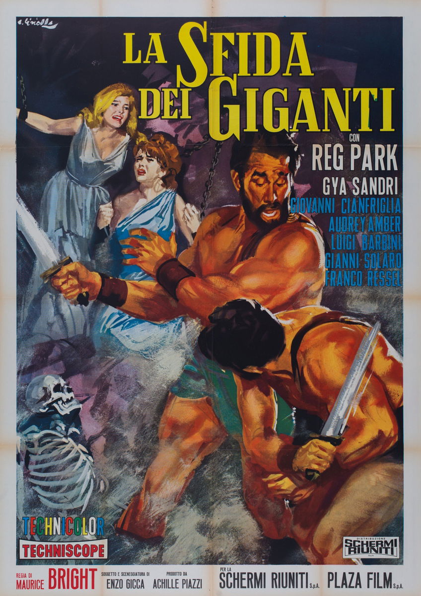 La sfida dei giganti - Poster 1