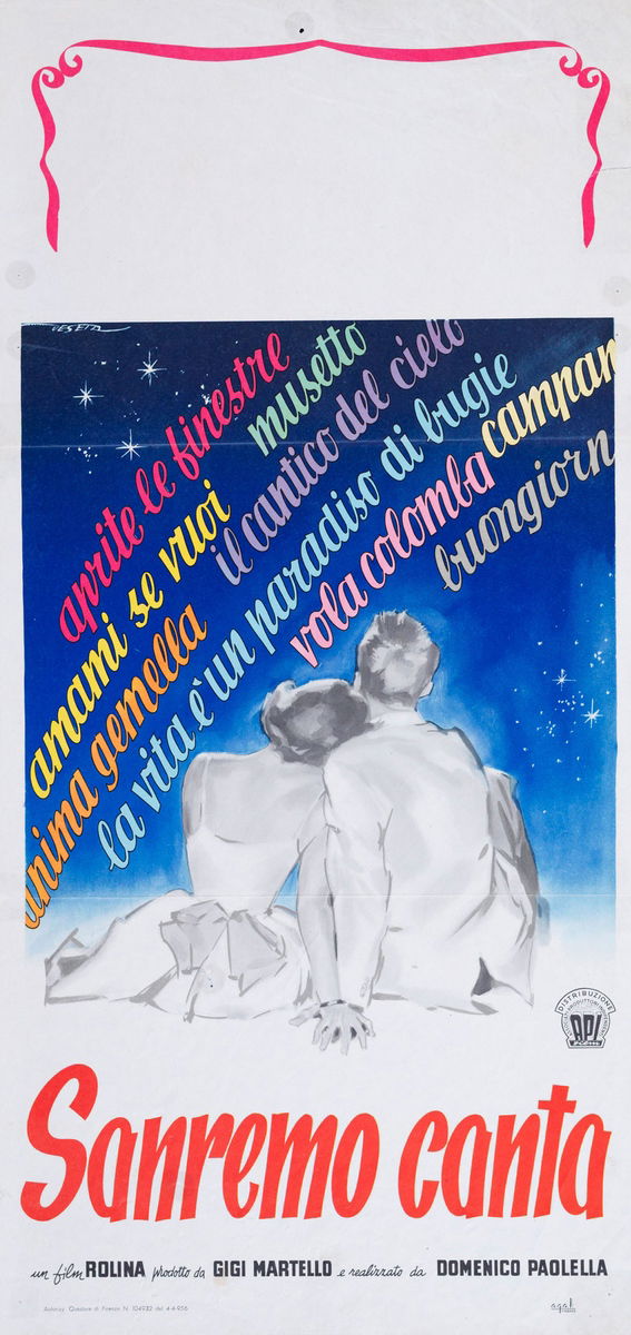 Sanremo canta - Locandina 1