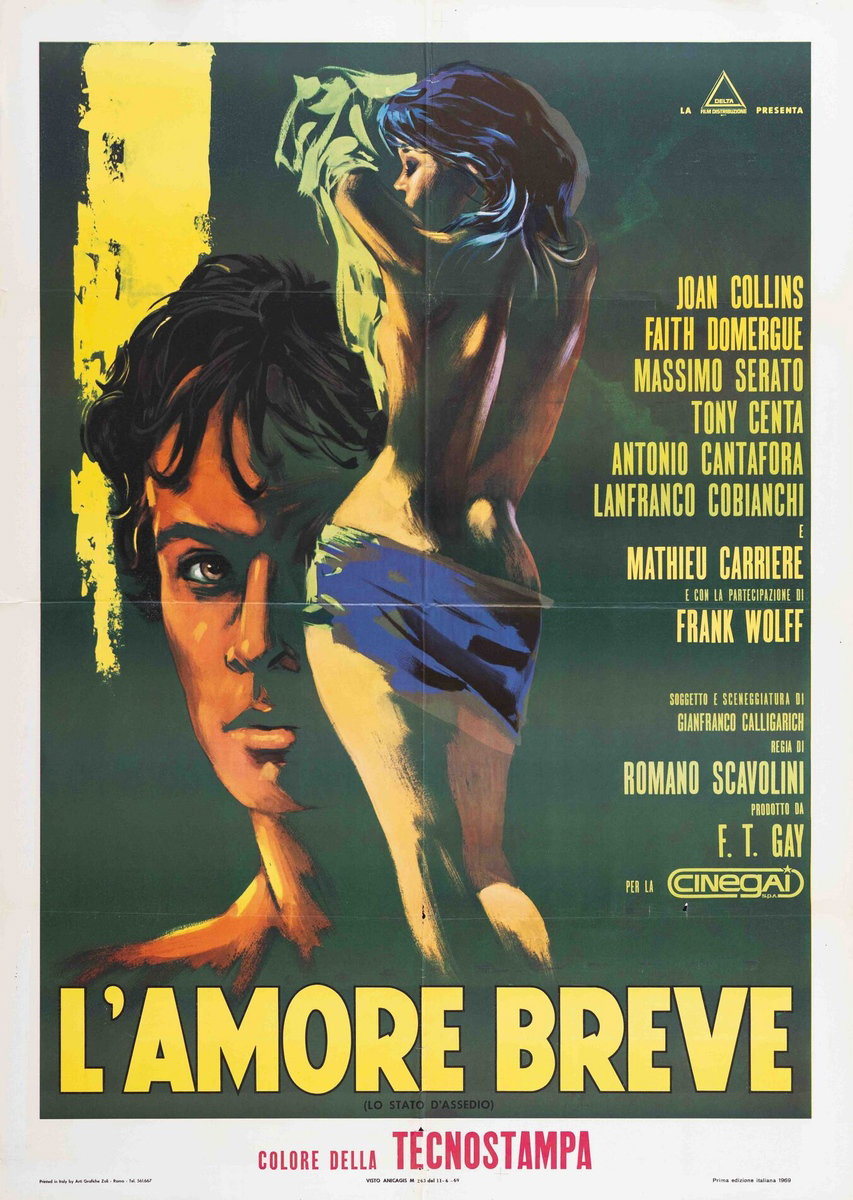 Manifesto 2 per il film Lo stato d'assedio (1969)