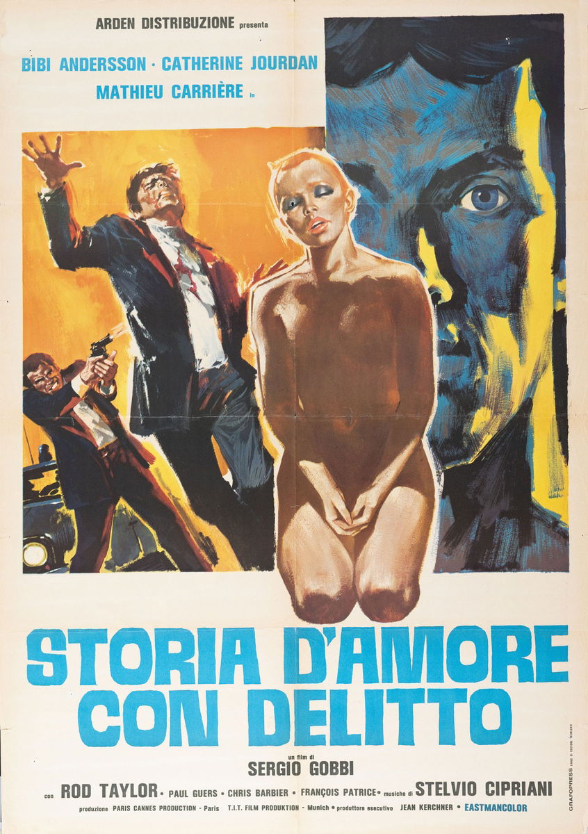 Storia d'amore con delitto - Manifesto 1