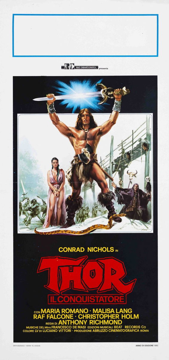 Thor the Conqueror - Lobby Card 1