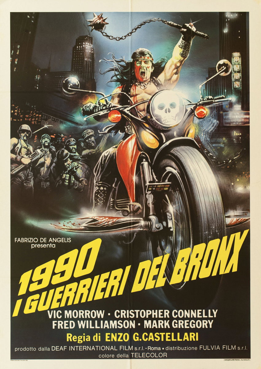 Manifesto 2 per il film 1990: I guerrieri del Bronx (1982)