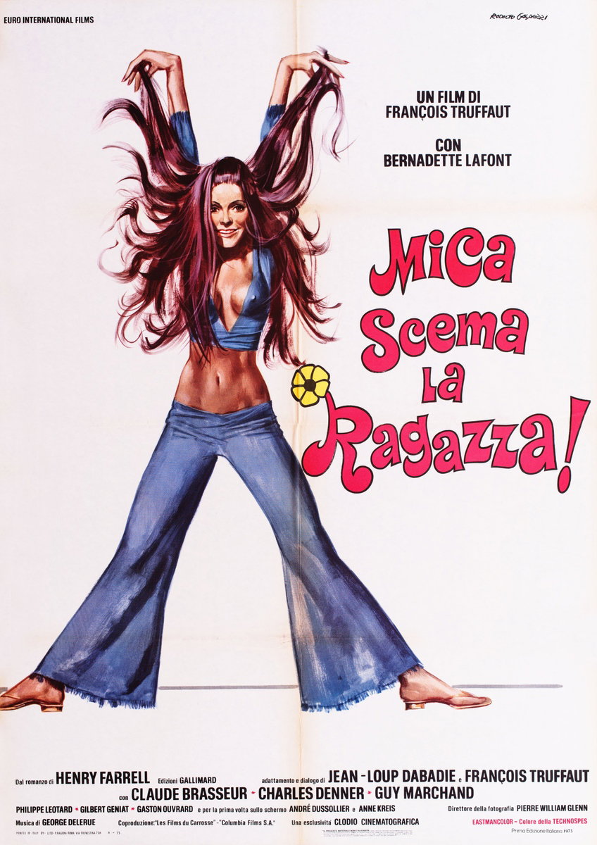 Mica scema la ragazza! - Manifesto 2