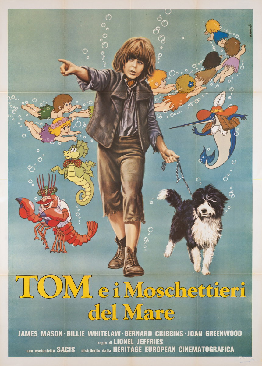 Manifesto 2 per il film I moschettieri del mare (1978), dipinto da Bruno Napoli