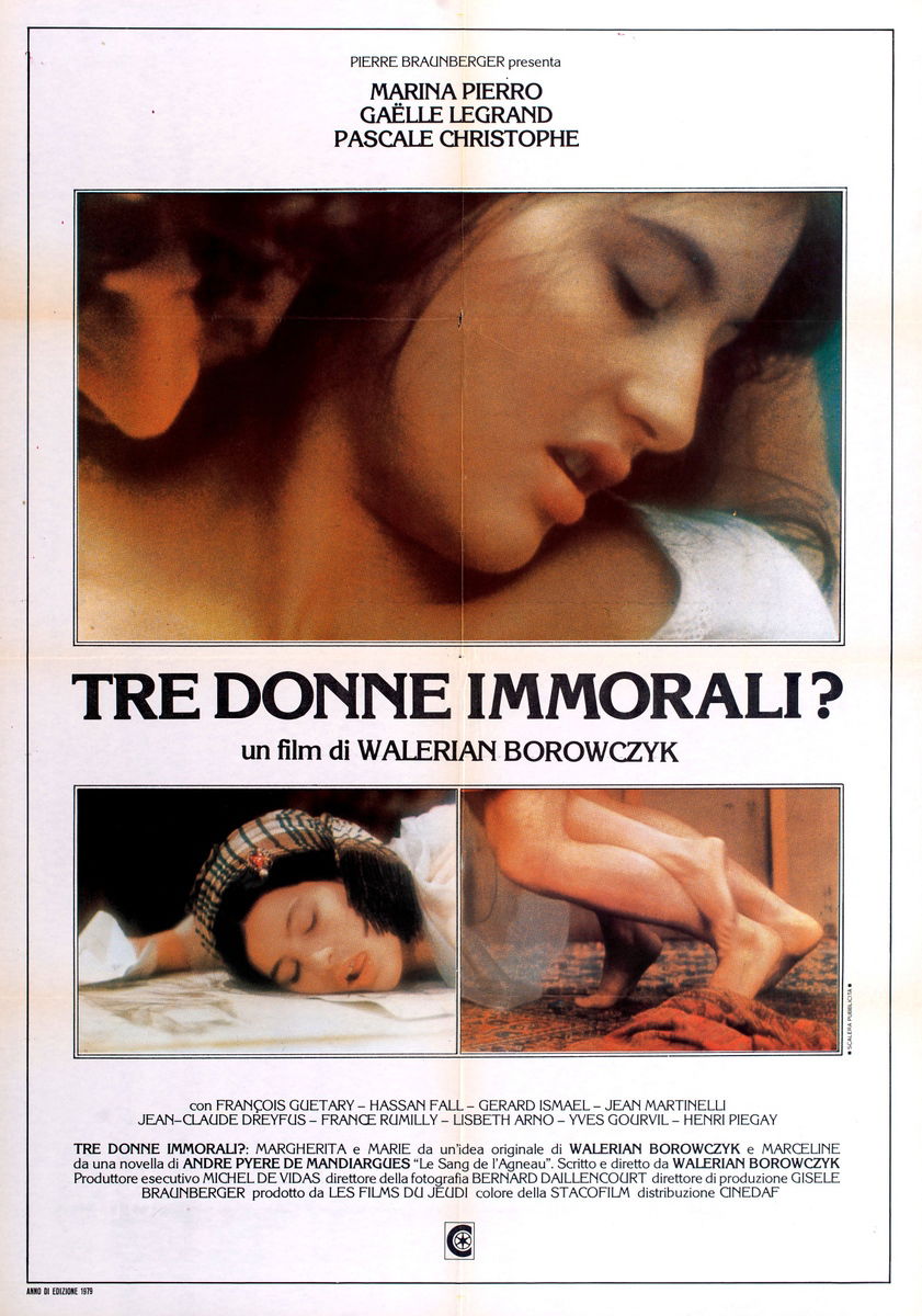 Tre donne immorali? - Manifesto 1