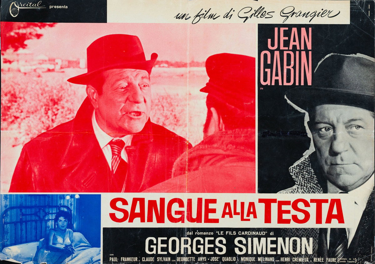 Fotobusta 2 per il film Sangue alla testa (1956)
