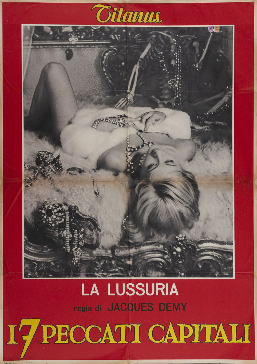 Manifesto 2 per il film I sette peccati capitali (1962)