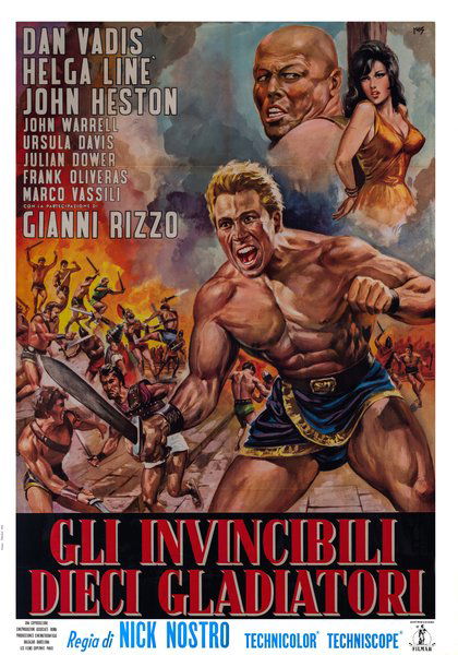 Spartacus e gli invincibili 10 gladiatori
