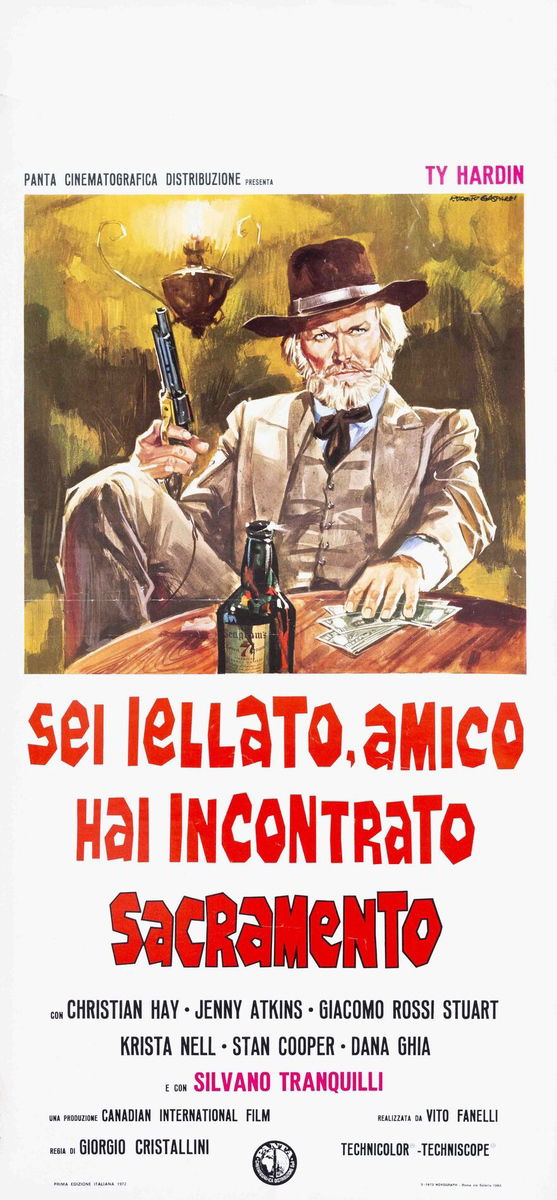 Sei iellato amico, hai incontrato Sacramento - Locandina 1