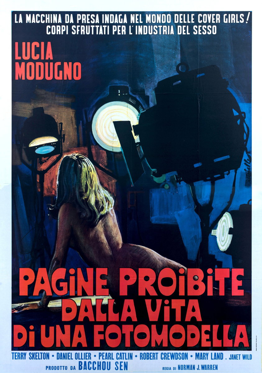 Pagine proibite dalla vita di una fotomodella - Manifesto 2
