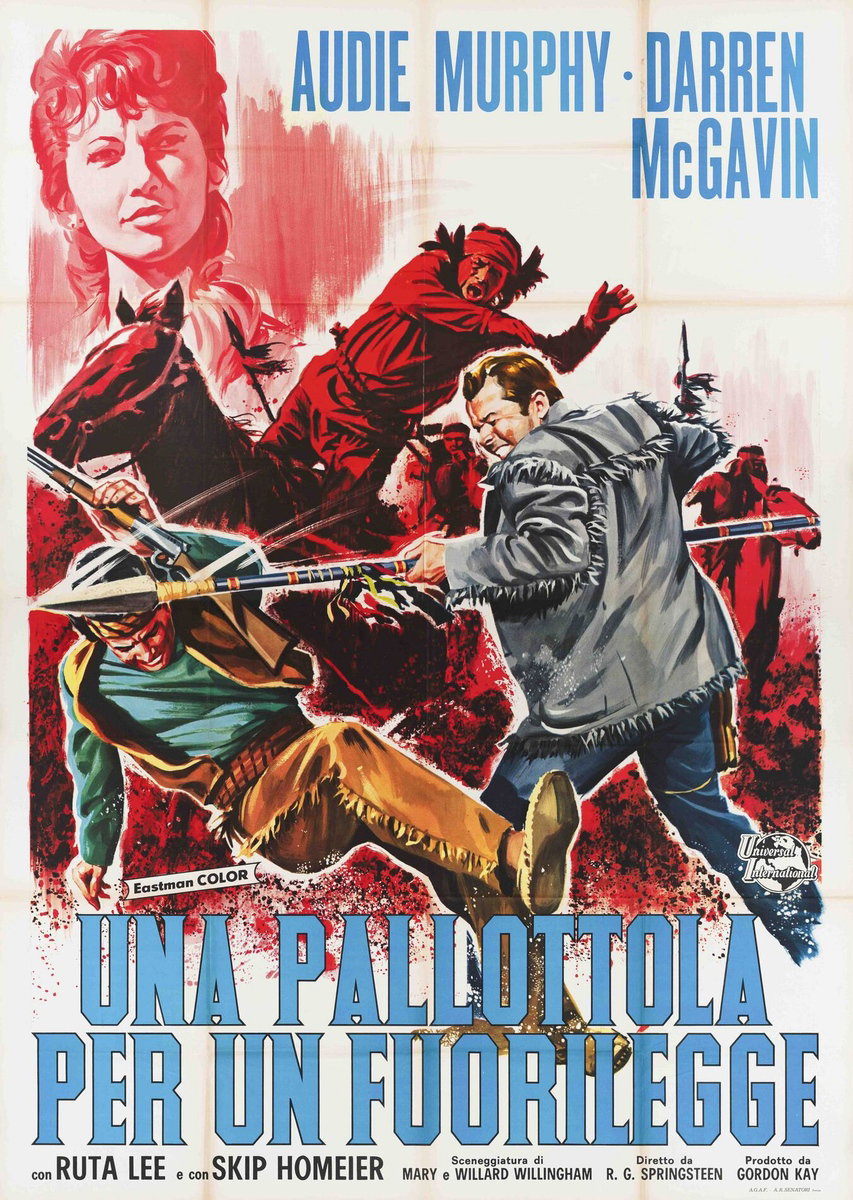 Manifesto 2 per il film Una pallottola per un fuorilegge (1964)