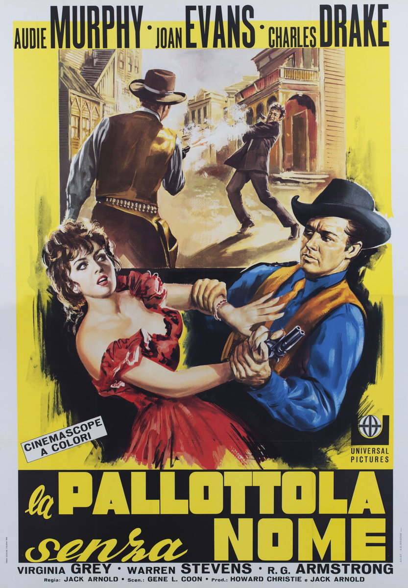 Manifesto 2 per il film La pallottola senza nome (1959)