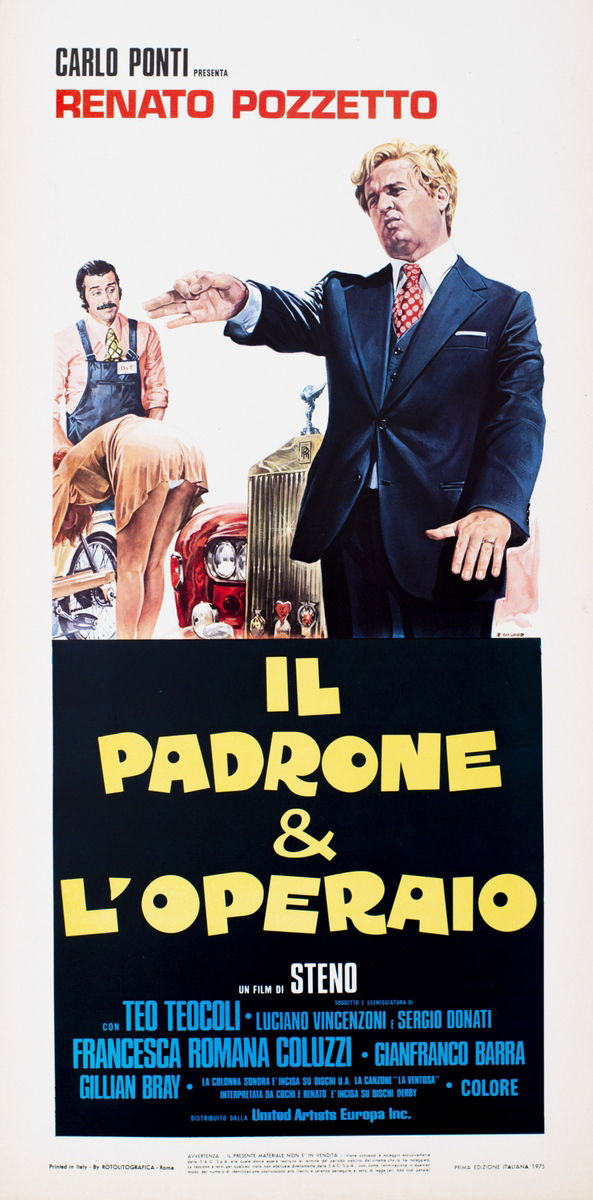 Il padrone e l'operaio - Locandina 1