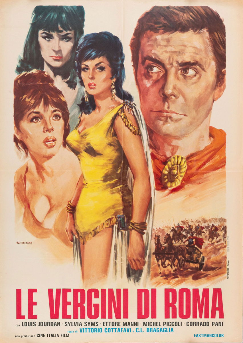 Le vergini di Roma - Manifesto 1