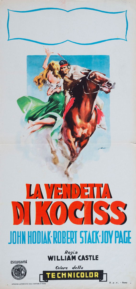 Conquest of Cochise - Lobby Card 1