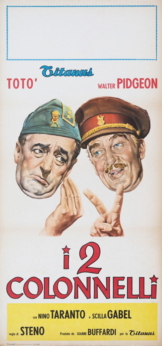 Two Colonels - Lobby Card 1