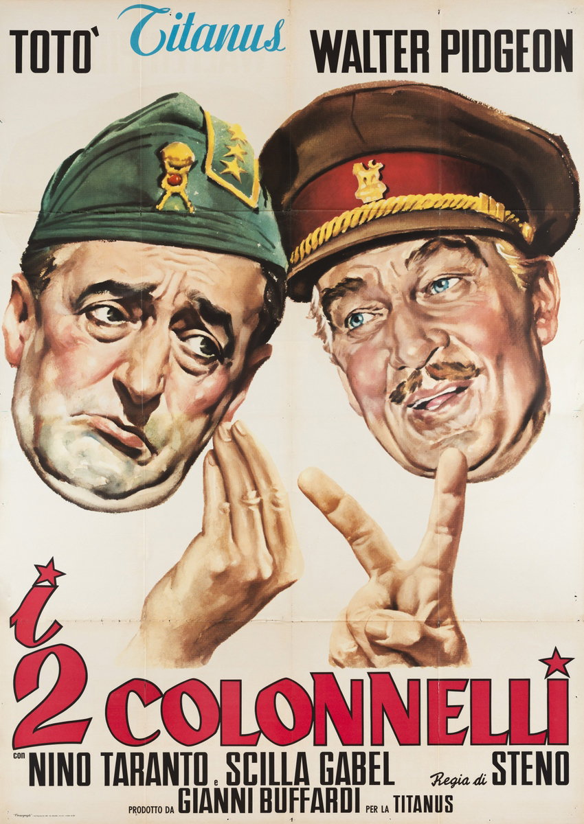 Manifesto 2 per il film I due colonnelli (1963)