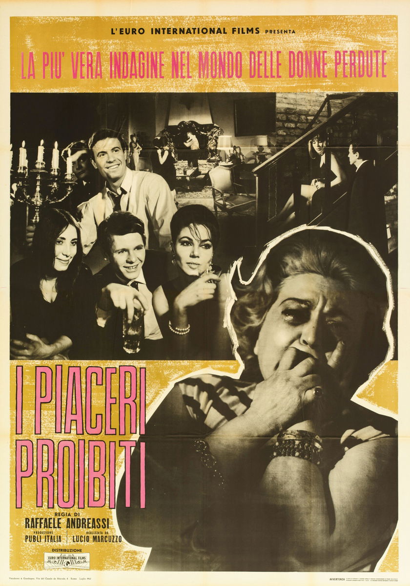 I piaceri proibiti - Manifesto 1