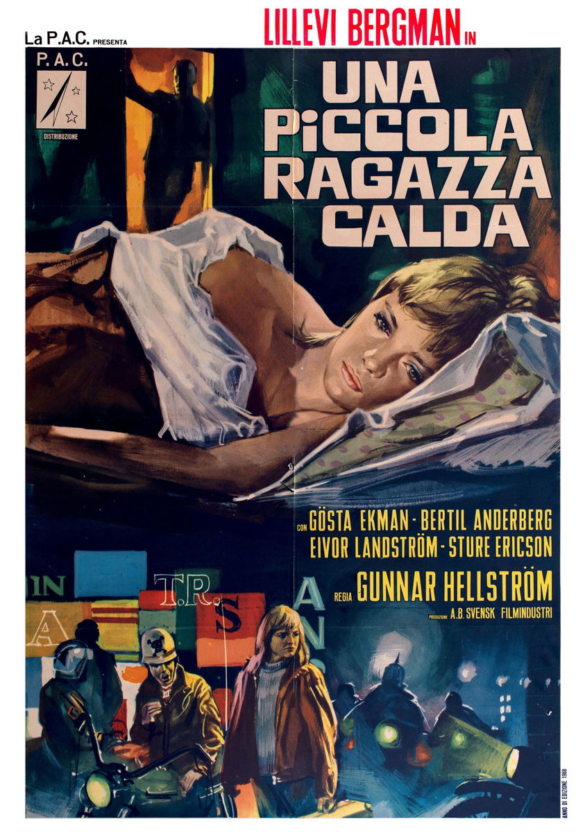 Una piccola ragazza calda - Manifesto 1