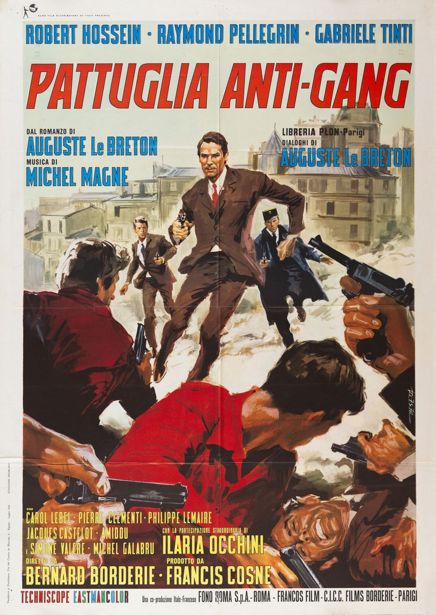 Pattuglia anti gang - Manifesto 1