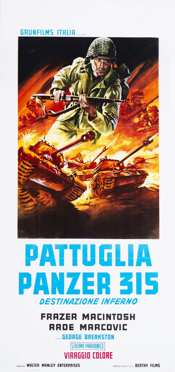 Pattuglia Panzer 315: destinazione inferno - Lobby Card 1