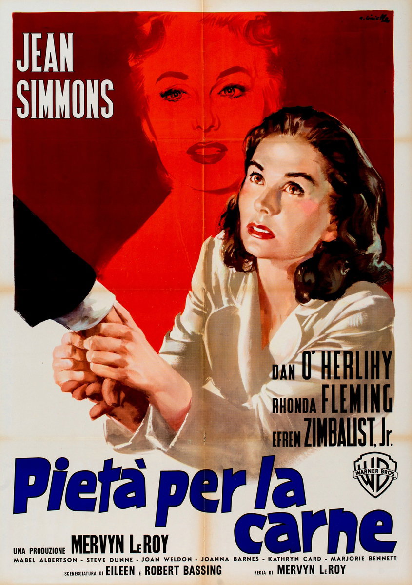 Poster 2 for the film Home Before Dark (1958), painted by Averardo Ciriello