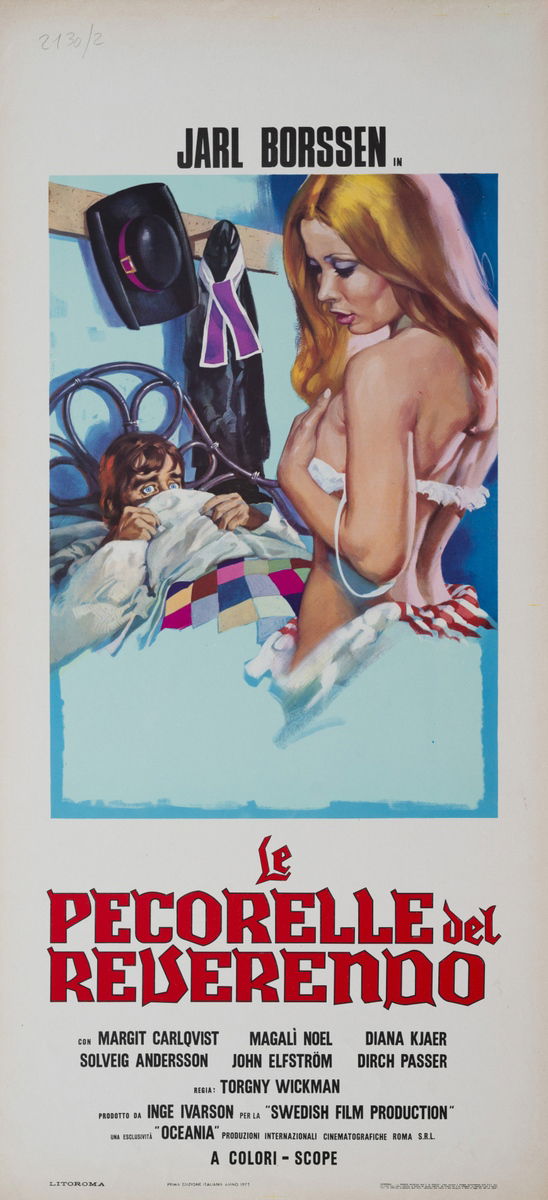 The Lustful Vicar - Lobby Card 1