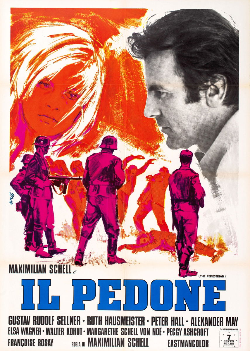 Il pedone - Manifesto 1