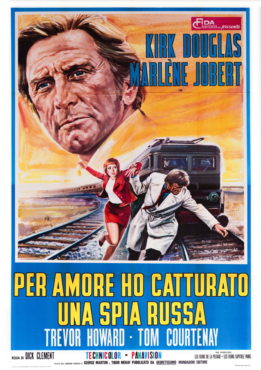 Manifesto 2 per il film Per amore ho catturato una spia russa (1971)