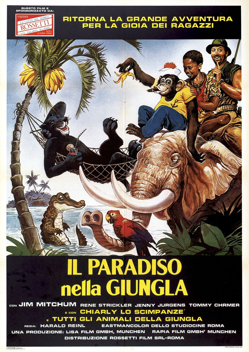 Il paradiso nella giungla - Manifesto 1