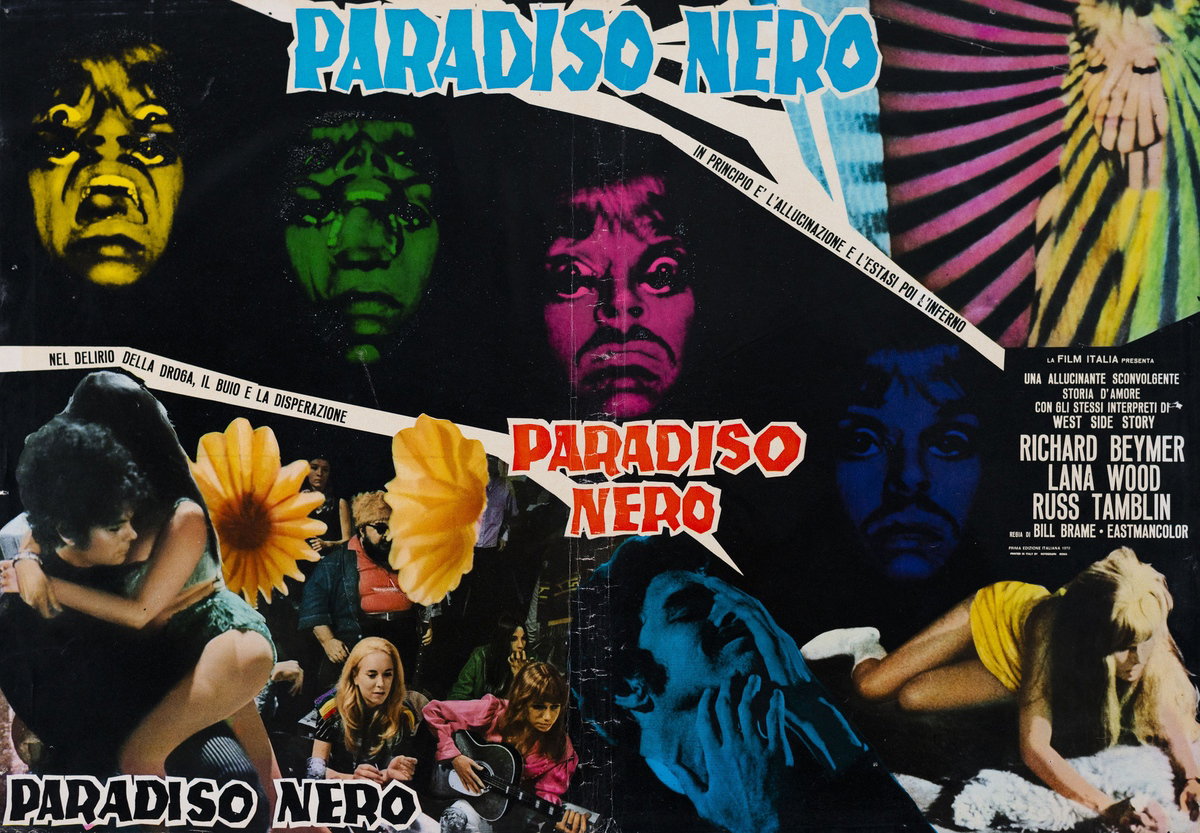 Fotobusta 6 per il film Paradiso nero (1969)