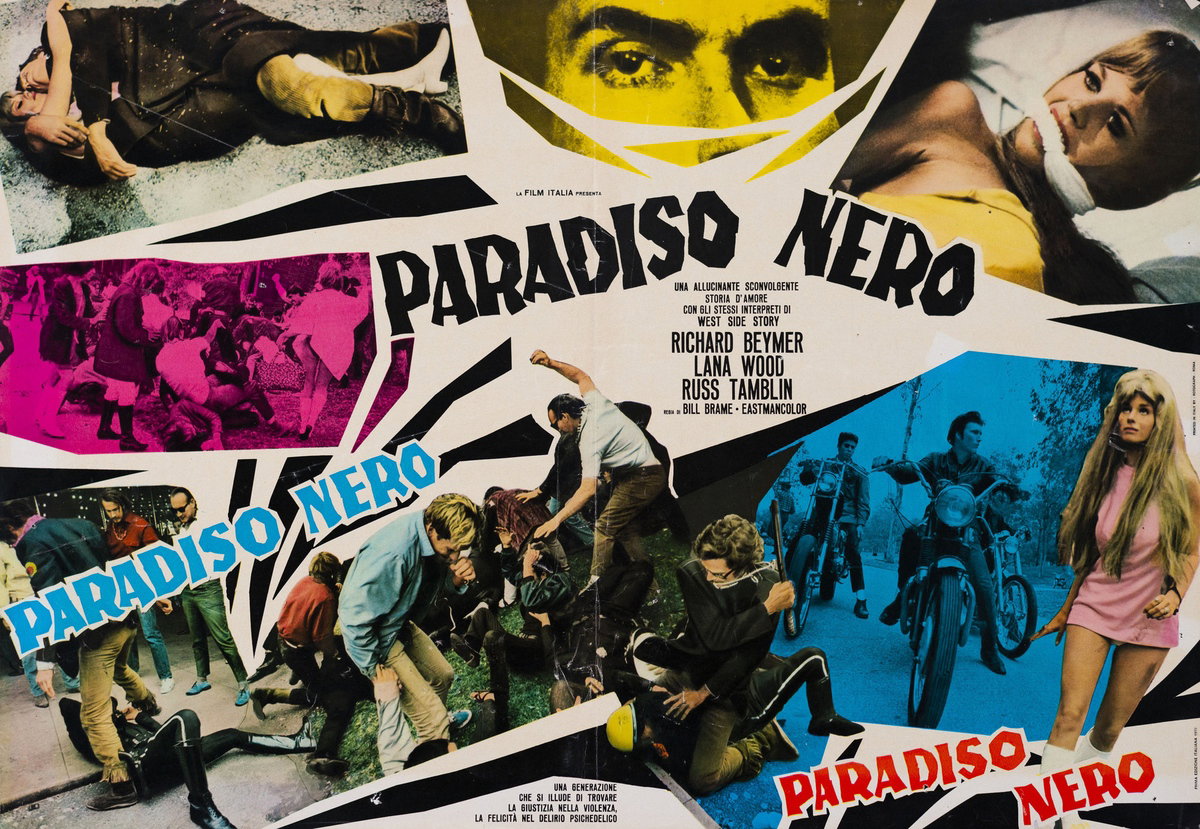 Fotobusta 3 per il film Paradiso nero (1969)