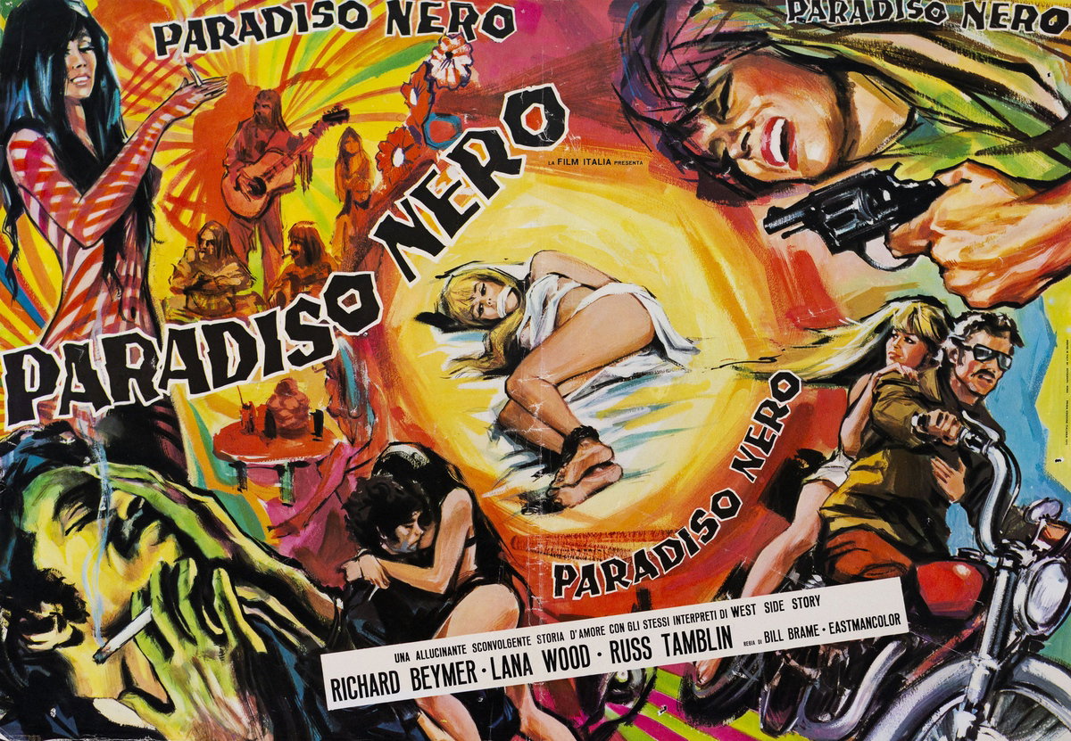 Fotobusta 2 per il film Paradiso nero (1969)