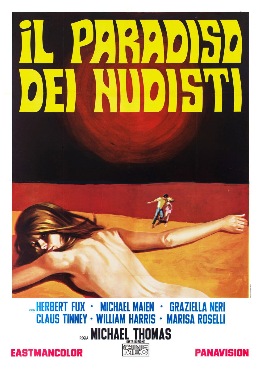 Il paradiso dei nudisti - Manifesto 1