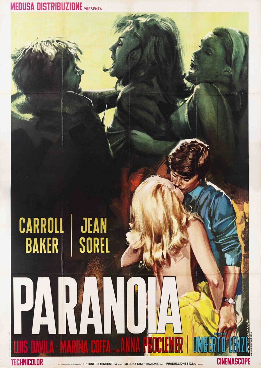 Manifesto 2 per il film Paranoia (1970)