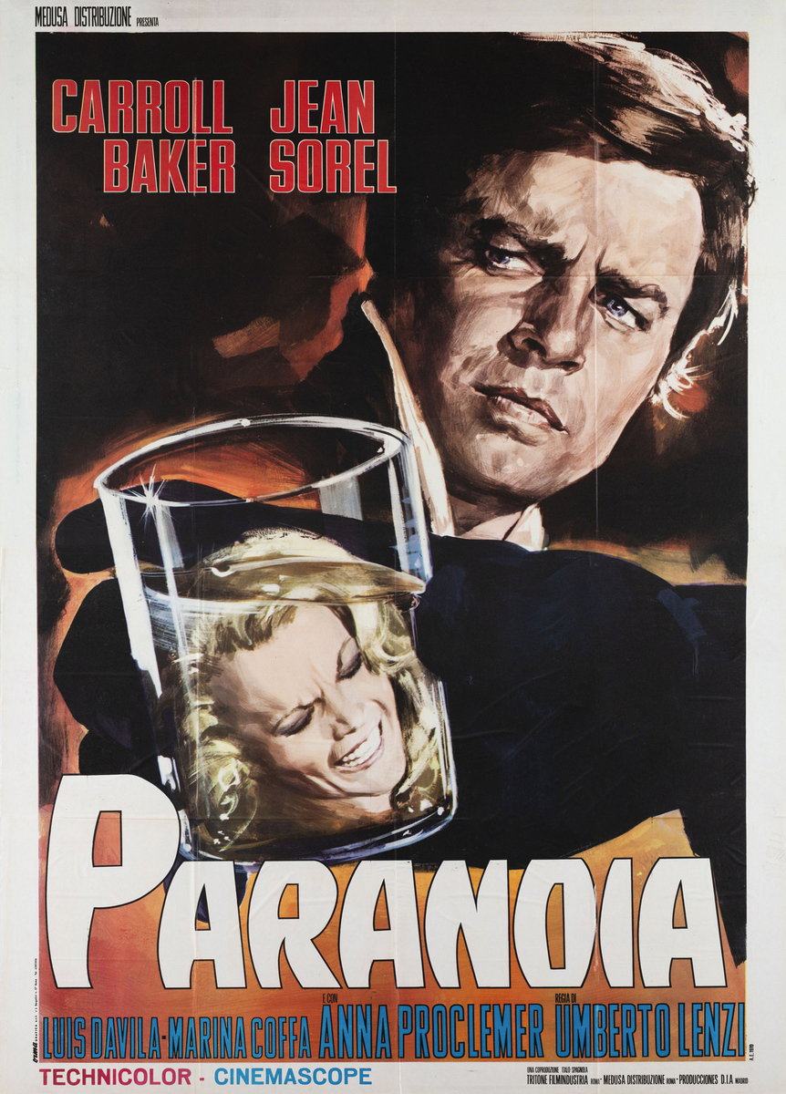 Manifesto 3 per il film Paranoia (1970)