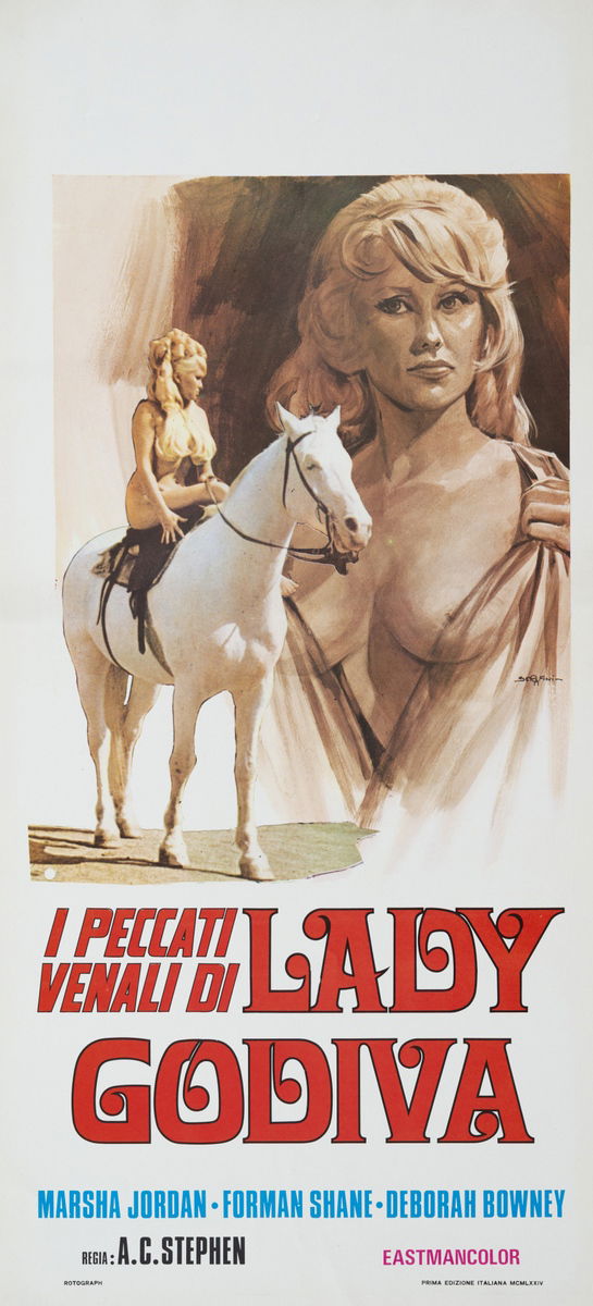 Lady Godiva Rides - Lobby Card 1