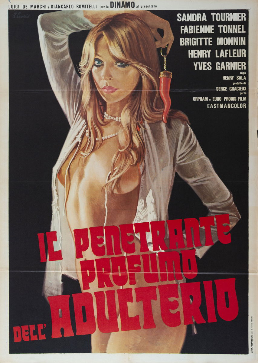 Il penetrante profumo dell'adulterio - Manifesto 1