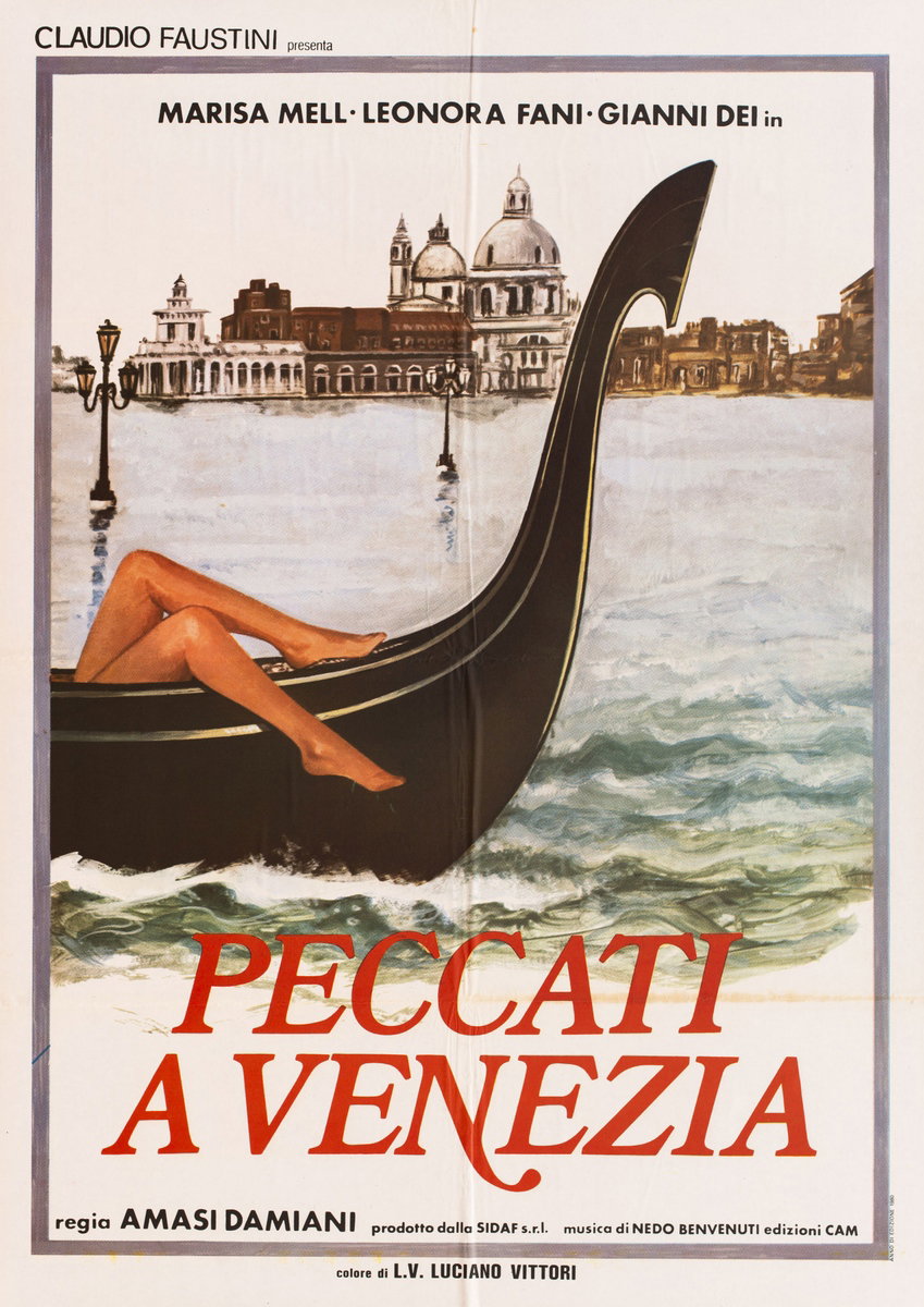 Poster 2 for the film Sin in Venice (1980)