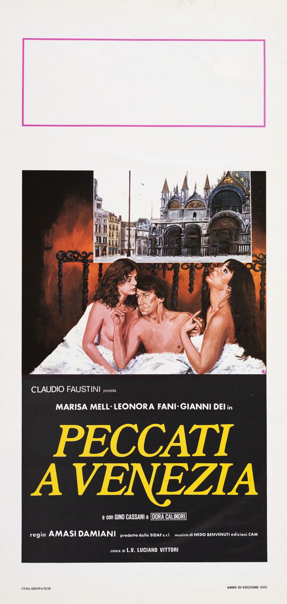 Sin in Venice - Lobby Card 1