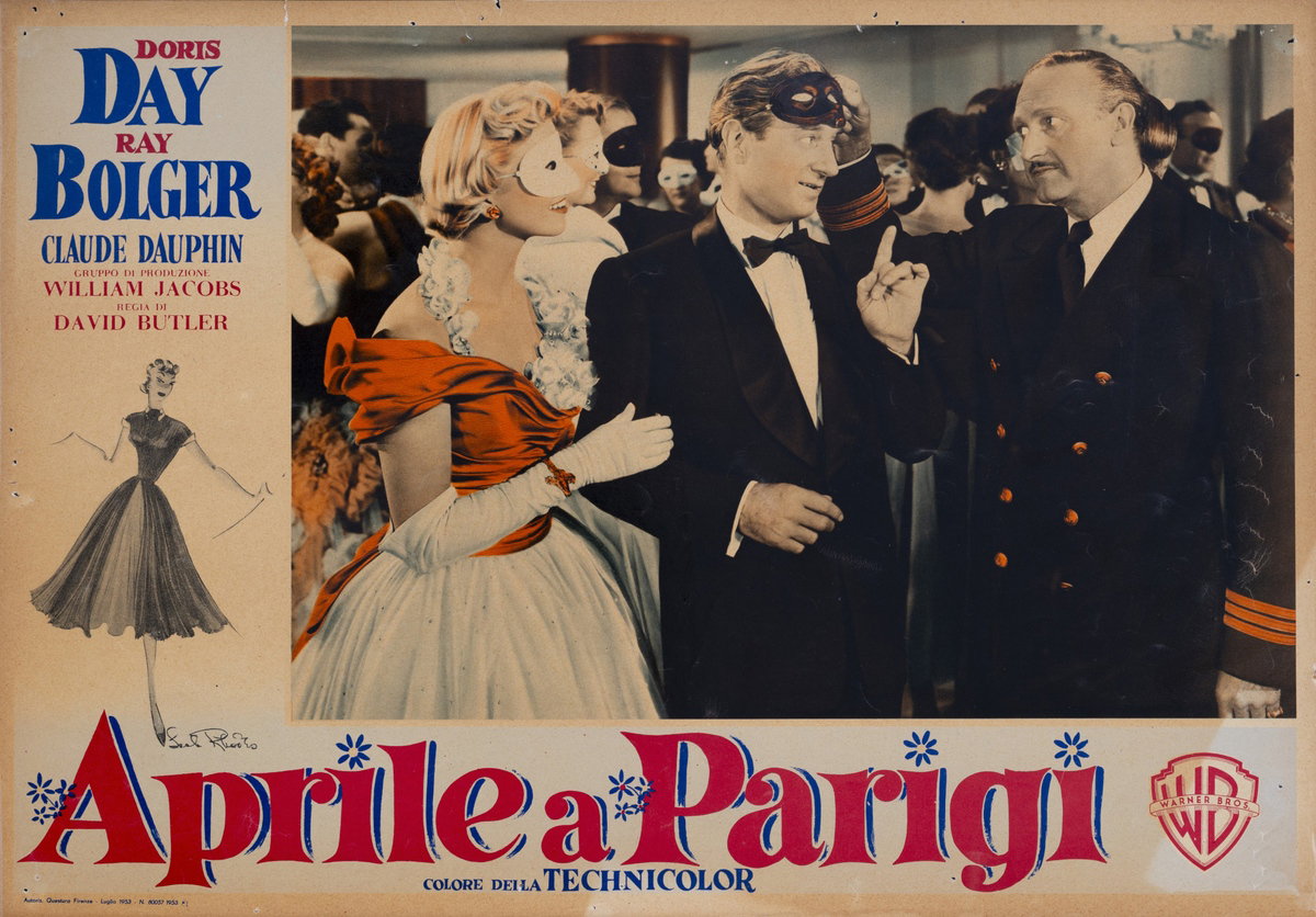 Lobby Card 3 for the film April in Paris (1952)
