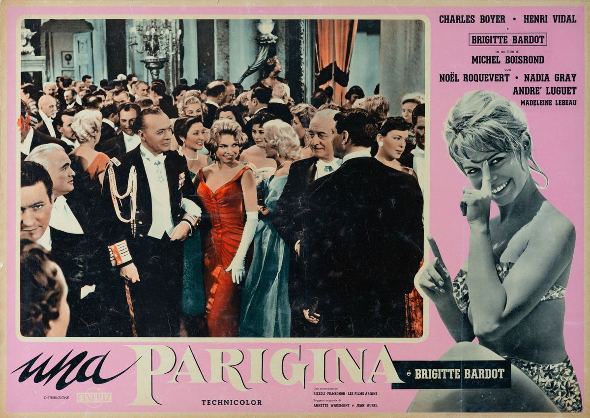 Una parigina - Fotobusta 1