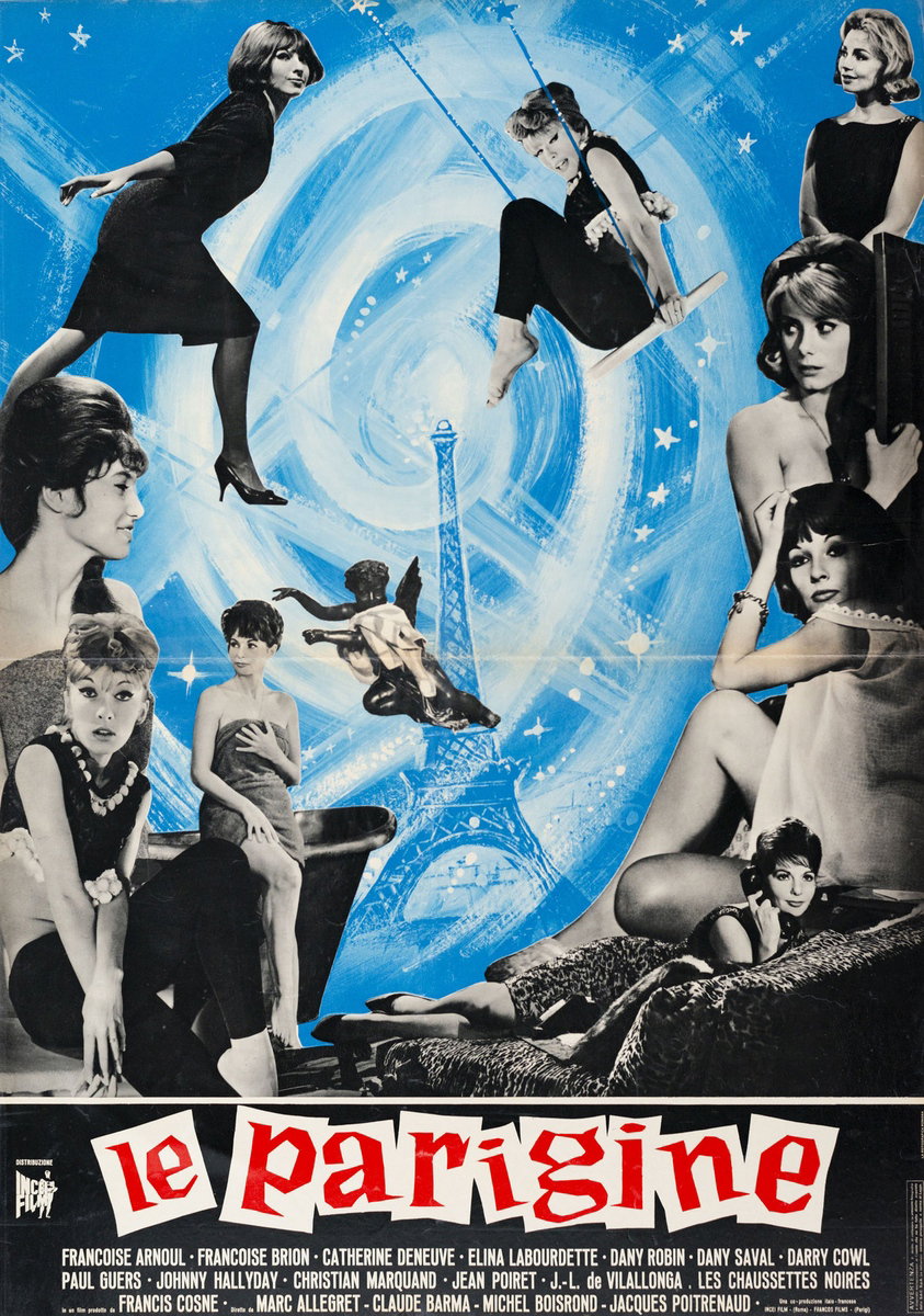 Poster 2 for the film Le parigine (1962)