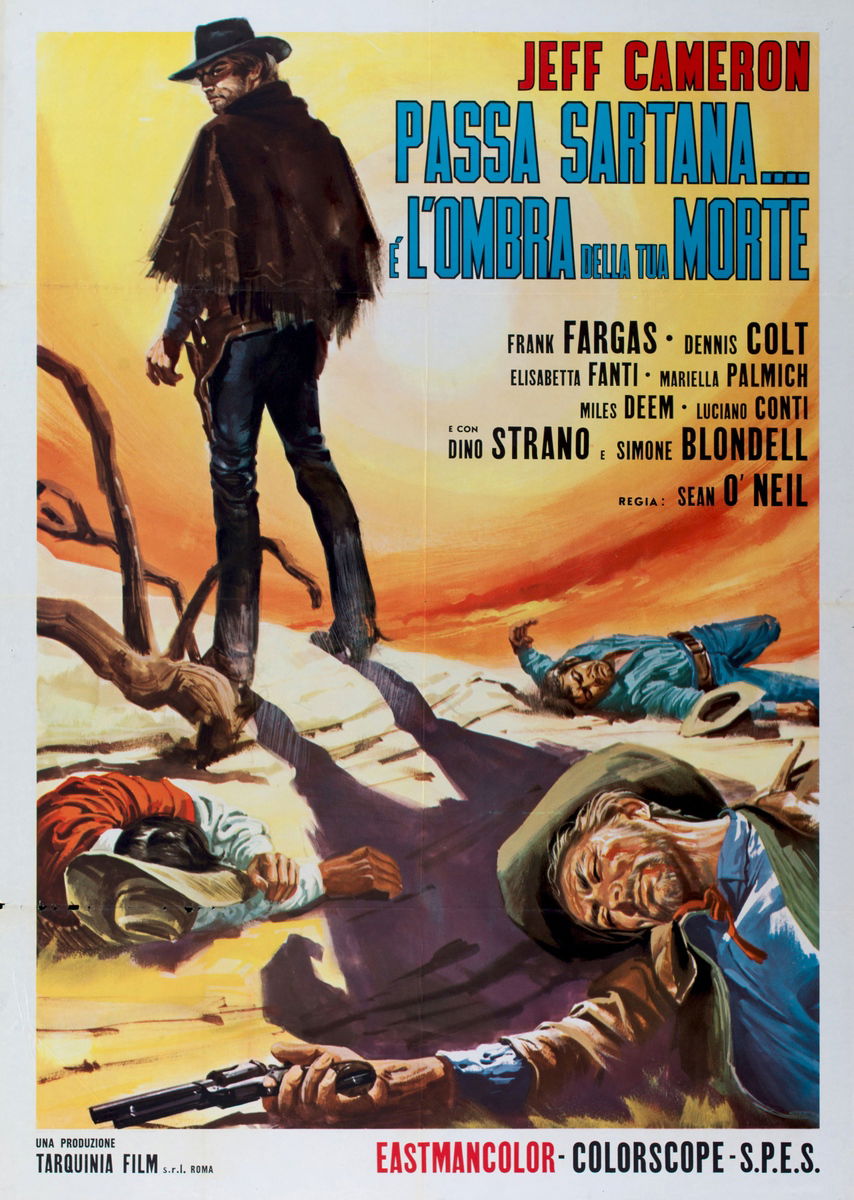 Passa Sartana... è l'ombra della tua morte! - Manifesto 1